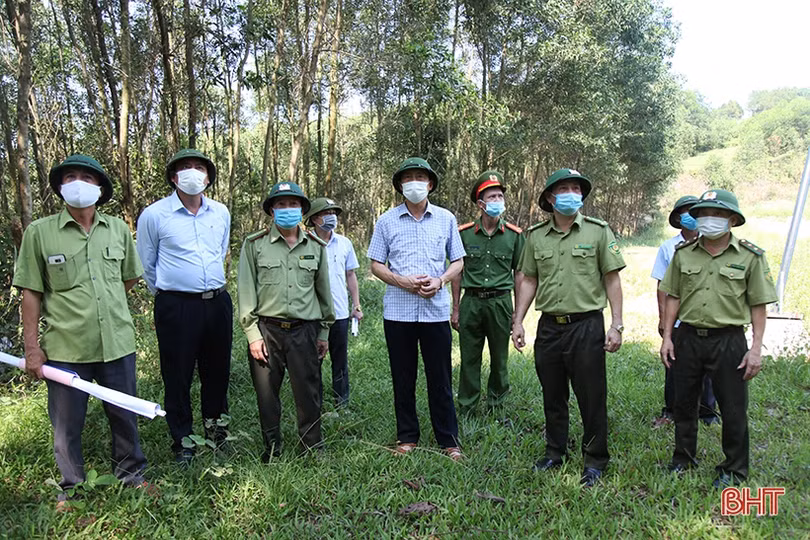 Chủ động phương án phòng ngừa, quản lý chặt người ra vào rừng lúc cao điểm nắng nóng