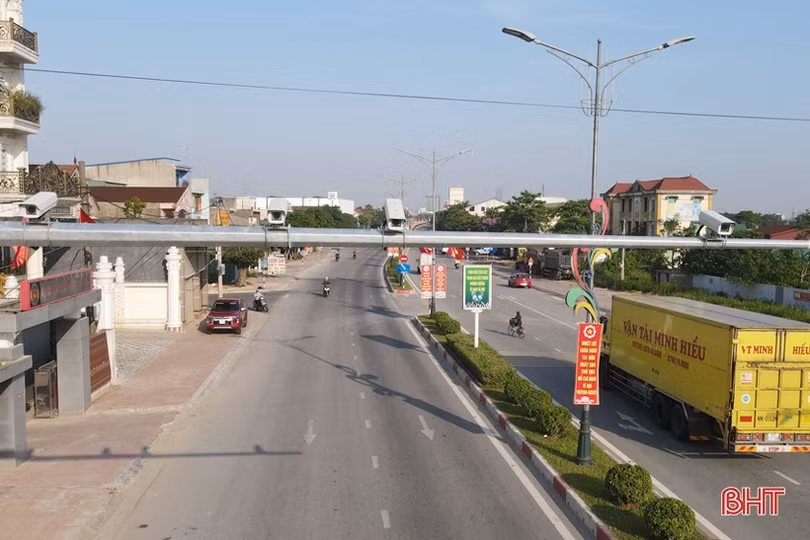 Chi tiết hệ thống camera phạt nguội, giám sát ATGT ở TP Hà Tĩnh sắp chạy thử