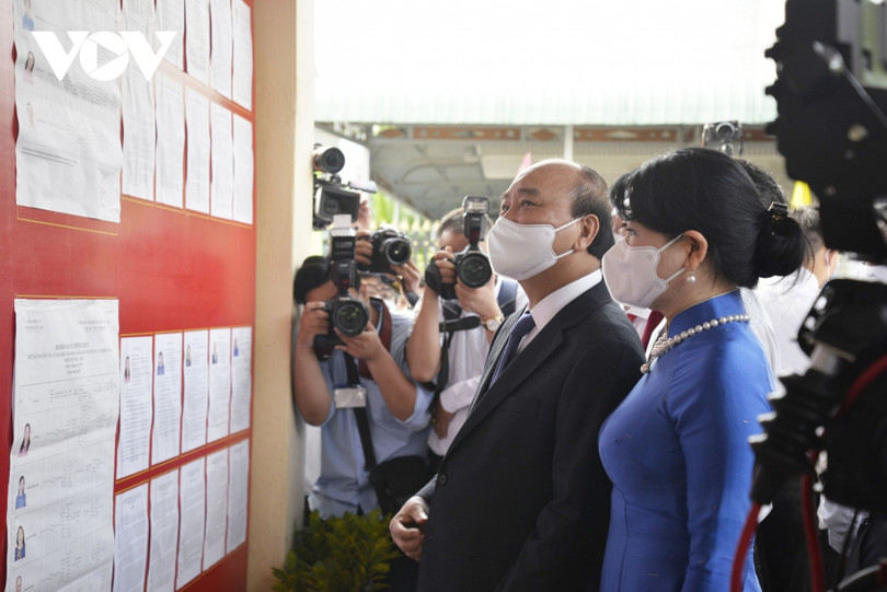 Lãnh đạo Đảng, Nhà nước thực hiện quyền bầu cử tại các thành phố lớn