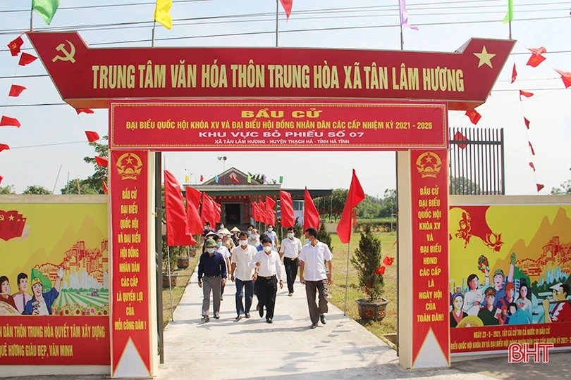 Kịp thời bổ sung danh sách cử tri biến động phục vụ bầu cử ở Thạch Hà