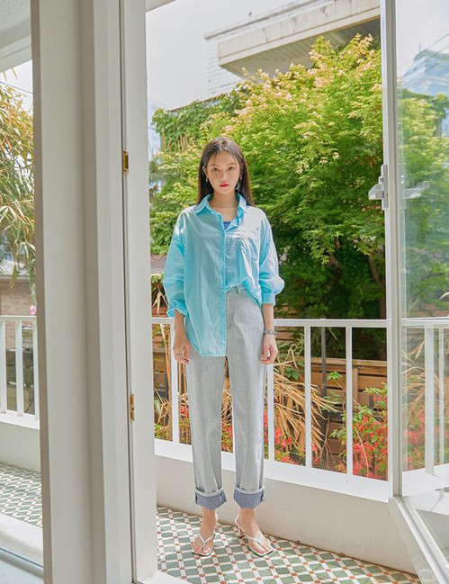 Phối tông xanh cho set đồ mùa hè