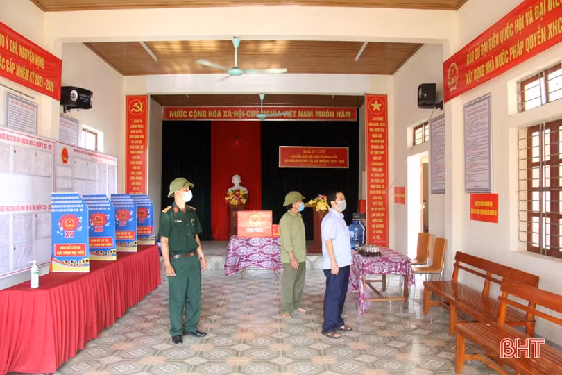 Tất cả địa phương phải huy động lực lượng công an, dân quân tự vệ trực tại các tổ bầu cử