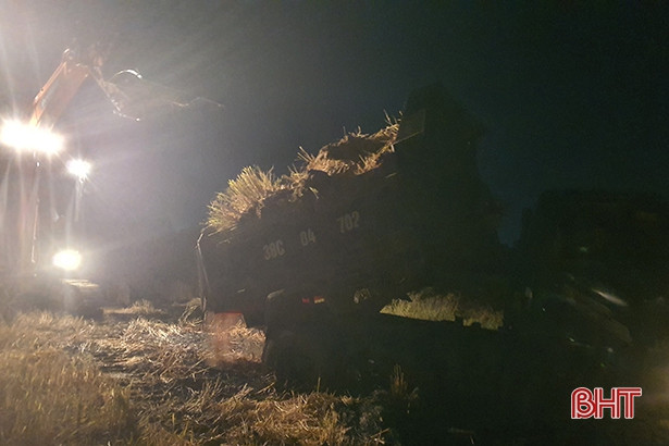 Phát hiện vụ khai thác đất ruộng trái phép ở Cẩm Xuyên