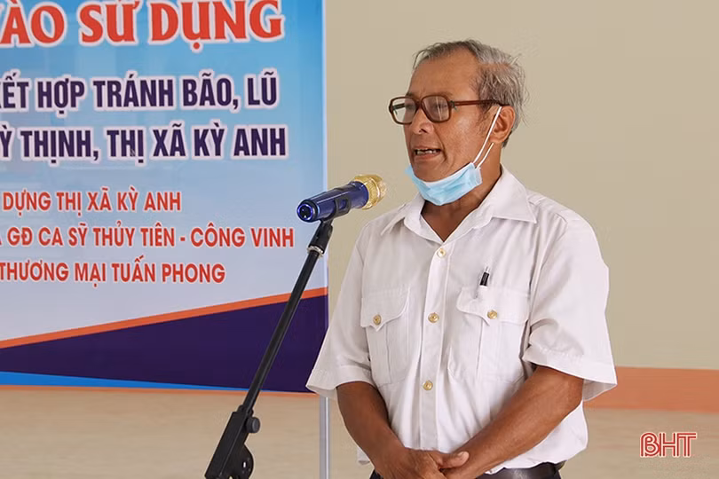 Hà Tĩnh: Nhà văn hóa cộng đồng kết hợp tránh trú bão, lũ tại Kỳ Thịnh chính thức đưa vào sử dụng