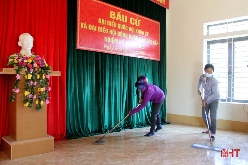 Tất cả địa phương phải huy động lực lượng công an, dân quân tự vệ trực tại các tổ bầu cử