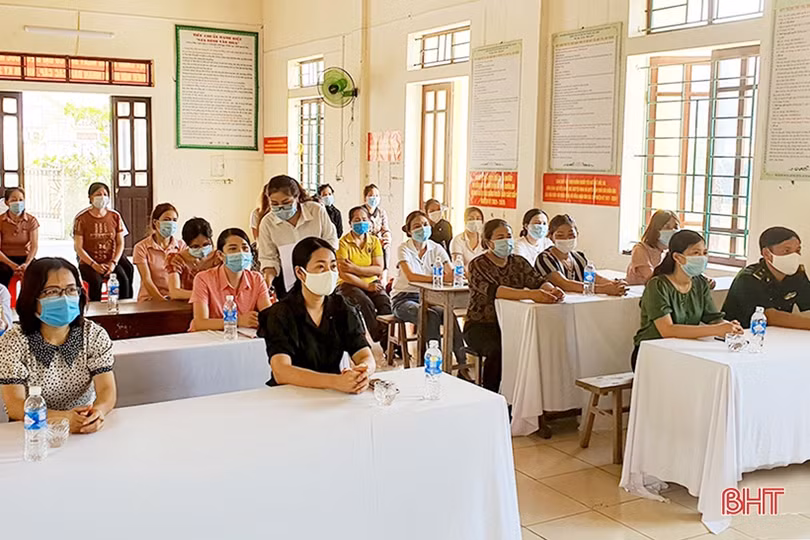 Hội viên phụ nữ Hà Tĩnh lan tỏa niềm vui, hướng về ngày hội lớn