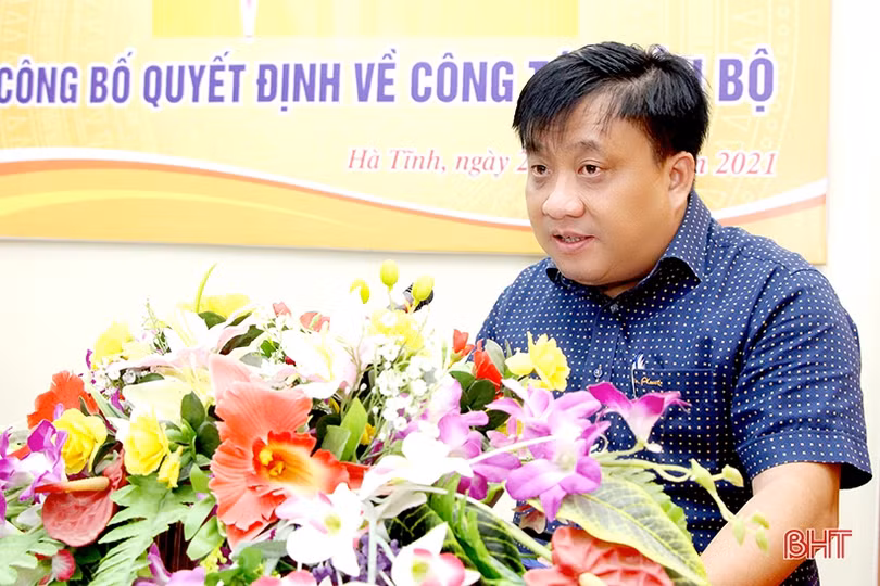 Ông Trần Đình Trọng được bổ nhiệm giữ chức Phó Chánh Văn phòng Đoàn ĐBQH, HĐND tỉnh Hà Tĩnh