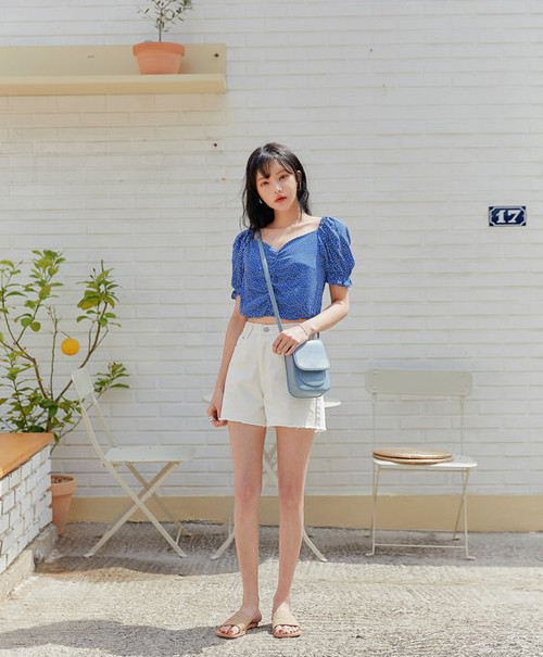 Phối tông xanh cho set đồ mùa hè