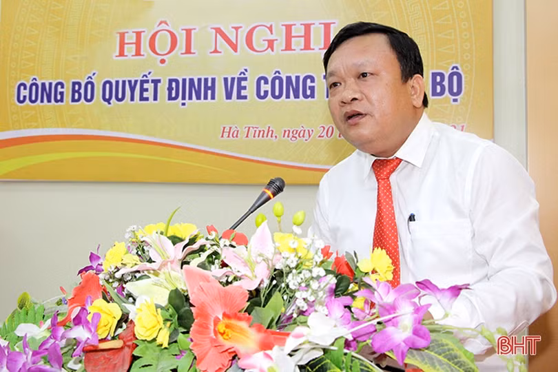 Ông Trần Đình Trọng được bổ nhiệm giữ chức Phó Chánh Văn phòng Đoàn ĐBQH, HĐND tỉnh Hà Tĩnh