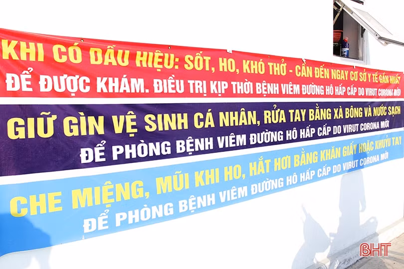 Siết chặt phòng dịch Covid-19 trong các cụm công nghiệp ở Đức Thọ