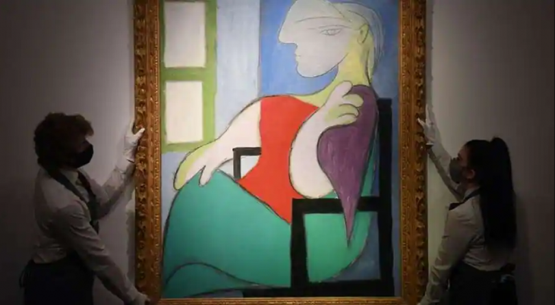 Bức họa “Người phụ nữ ngồi bên cửa sổ” của Picasso được bán với giá 103,4 triệu USD
