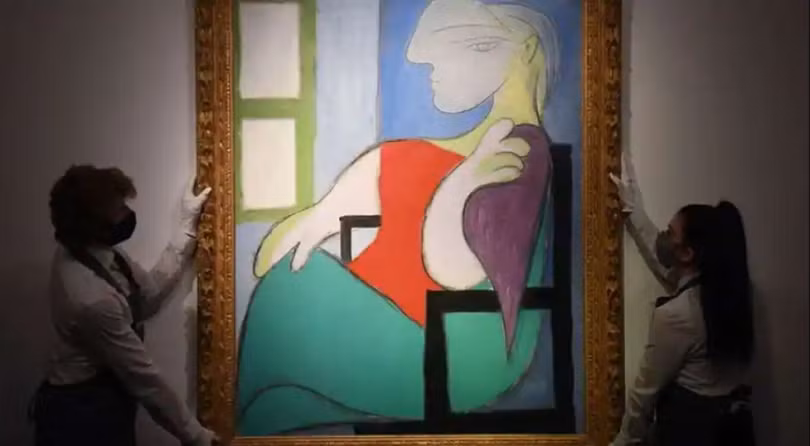 Bức họa “Người phụ nữ ngồi bên cửa sổ” của Picasso được bán với giá 103,4 triệu USD