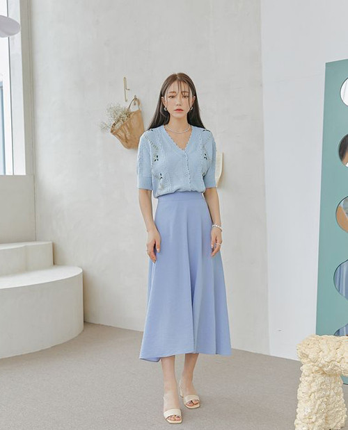 Phối tông xanh cho set đồ mùa hè