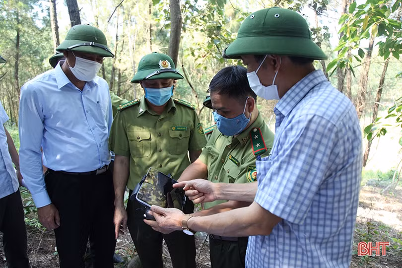 Chủ động phương án phòng ngừa, quản lý chặt người ra vào rừng lúc cao điểm nắng nóng
