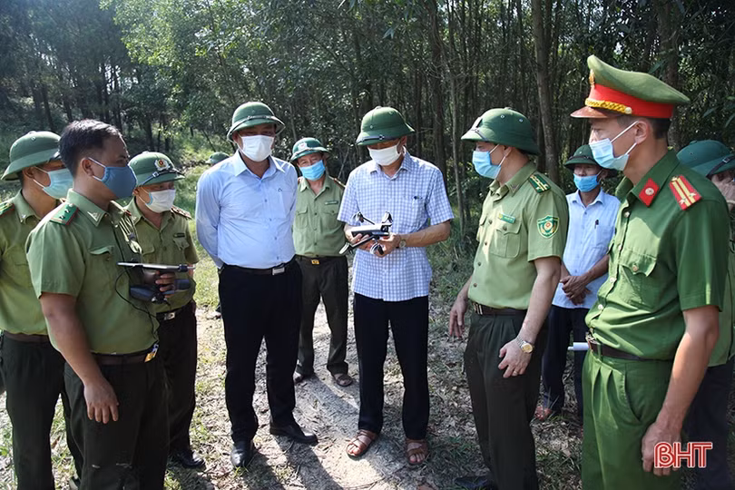 Chủ động phương án phòng ngừa, quản lý chặt người ra vào rừng lúc cao điểm nắng nóng