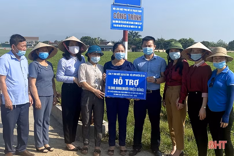 Hội viên phụ nữ Hà Tĩnh lan tỏa niềm vui, hướng về ngày hội lớn