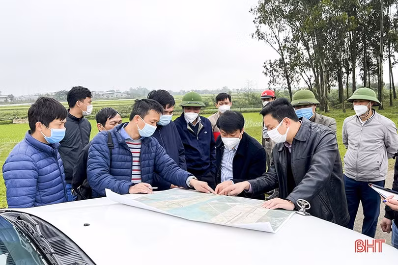 Thống nhất hướng tuyến, các công trình thuộc dự án cao tốc Bắc- Nam đoạn qua xã Thanh Bình Thịnh
