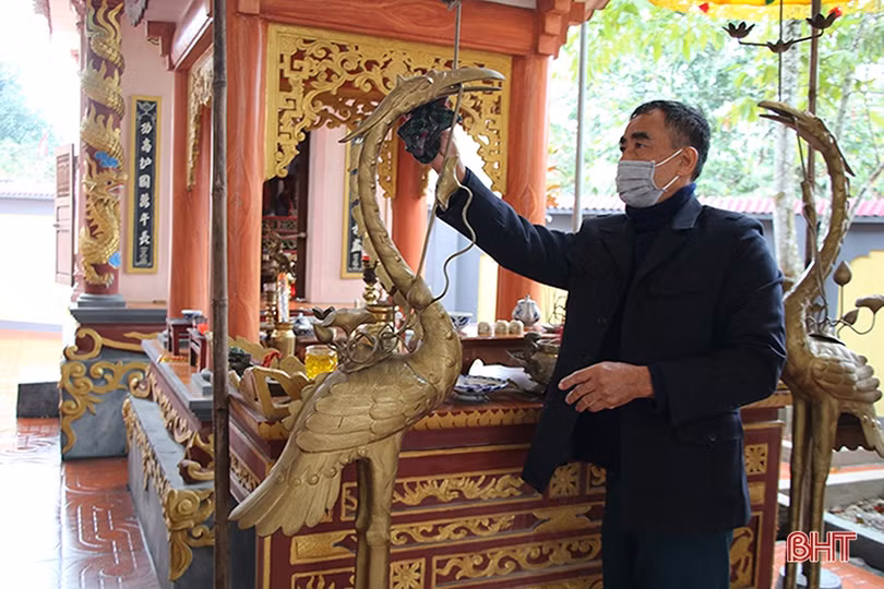 Các dòng họ ở Hà Tĩnh tối giản lễ cúng Rằm tháng Giêng