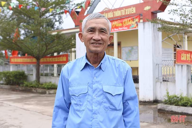 Ông bí thư chi bộ tâm huyết xây dựng khu dân cư nông thôn mới kiểu mẫu ở Hà Tĩnh