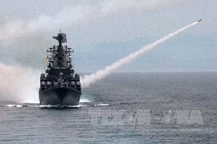 Hạm đội Biển Đen tham gia diễn tập bảo vệ bán đảo Crimea