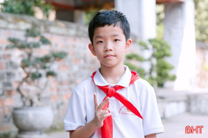 Lan toả tinh thần thi đua yêu nước từ cậu bé 11 tuổi