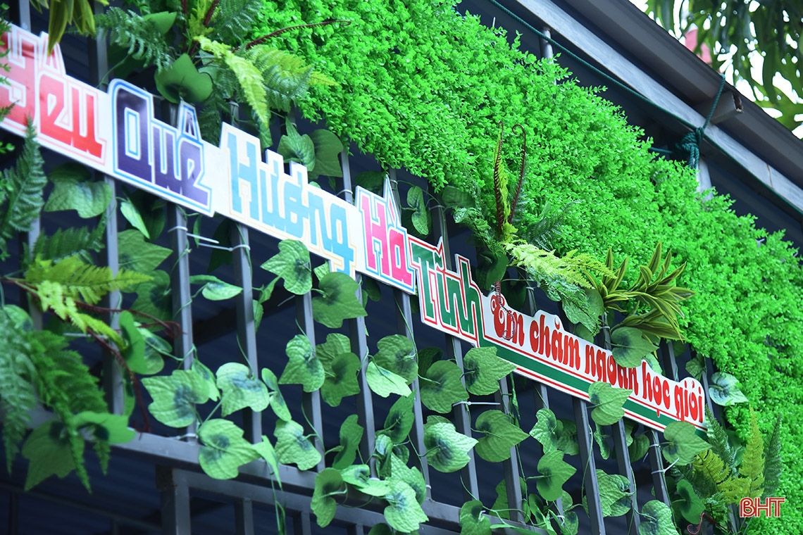 Khám phá không gian học tập, trải nghiệm độc đáo tại trường học ở thành phố Hà Tĩnh