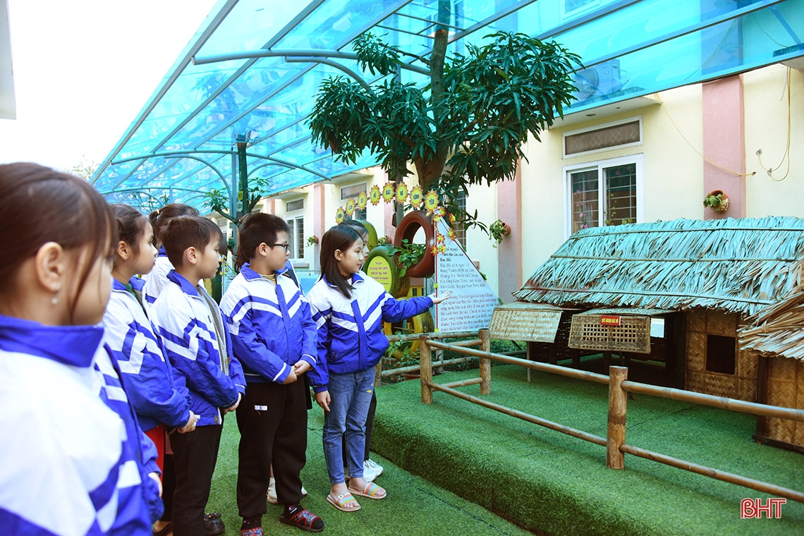Khám phá không gian học tập, trải nghiệm độc đáo tại trường học ở thành phố Hà Tĩnh