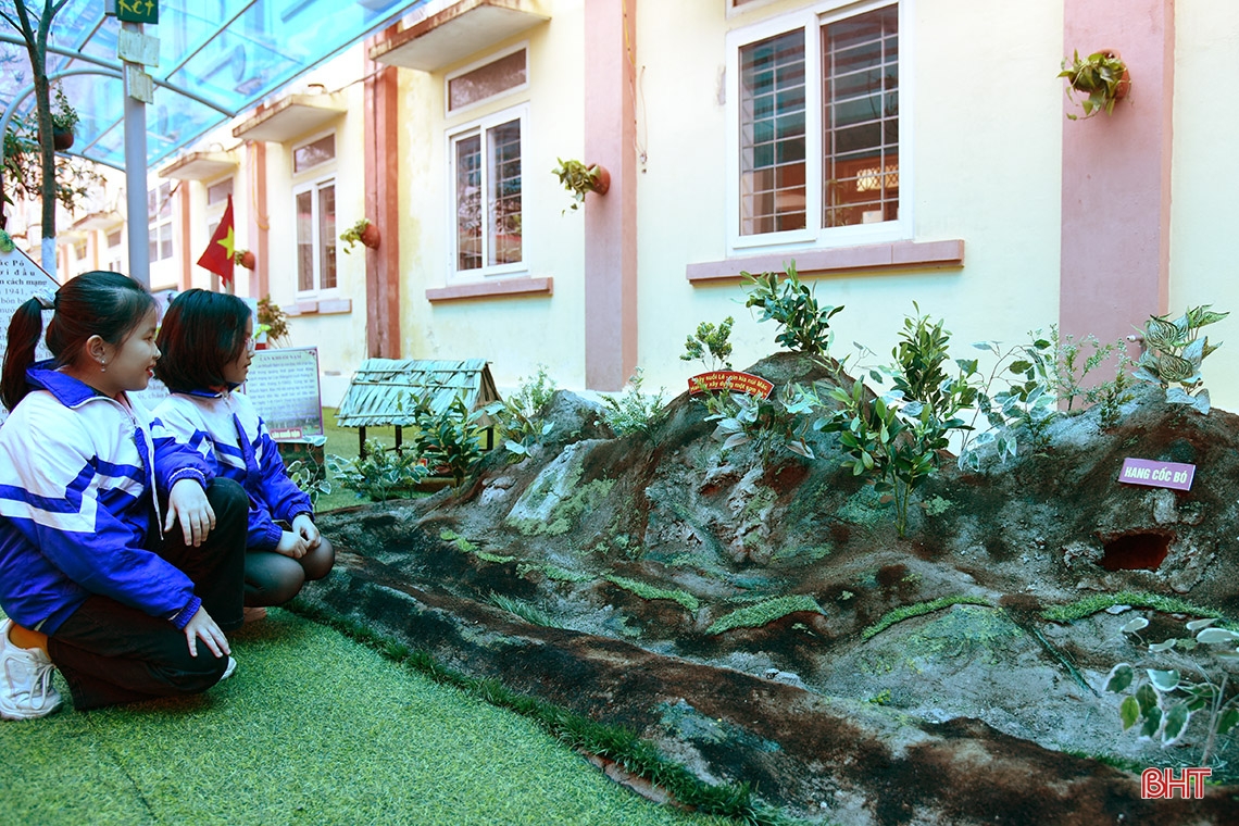 Khám phá không gian học tập, trải nghiệm độc đáo tại trường học ở thành phố Hà Tĩnh