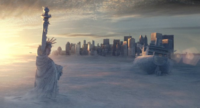 Cái chết của Trái đất từ việc không gìn giữ môi trường trong The Day After Tomorrow - Ảnh: 20th Century Fox 6 am hieu kinh hoang ve ngay tan the trong phim anh