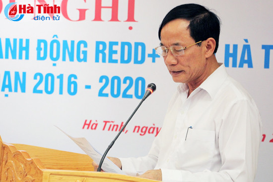 cong bo ke hoach hanh dong redd tinh ha tinh giai doan 2016 2020