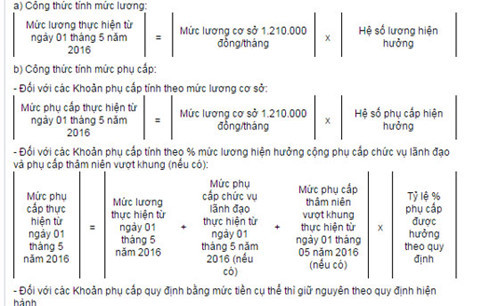 cach tinh muc luong phu cap va hoat dong phi theo luong moi
