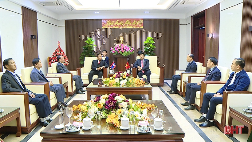 Hà Tĩnh – Khăm Muồn tiếp tục triển khai các chương trình hợp tác phát triển bền vững ảnh 6 Hà Tĩnh – Khăm Muồn tiếp tục triển khai các chương trình hợp tác phát triển bền vững