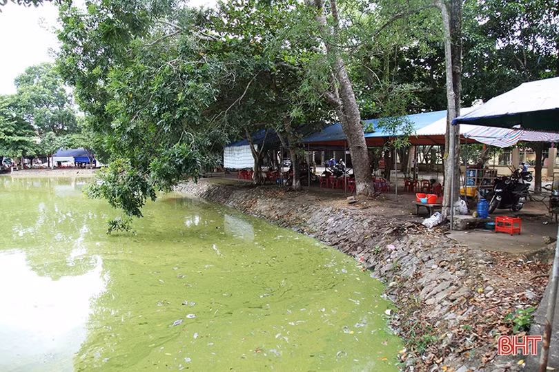 “Hồ Gươm thu nhỏ” ở phố núi Hà Tĩnh vẫn ô nhiễm nặng, mất tác dụng điều hòa