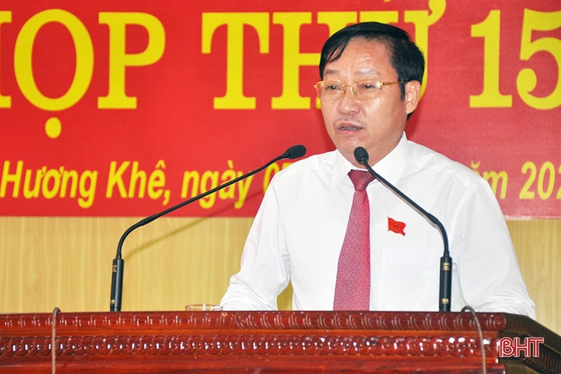 Hương Khê có Chủ tịch, Phó Chủ tịch HĐND, UBND mới