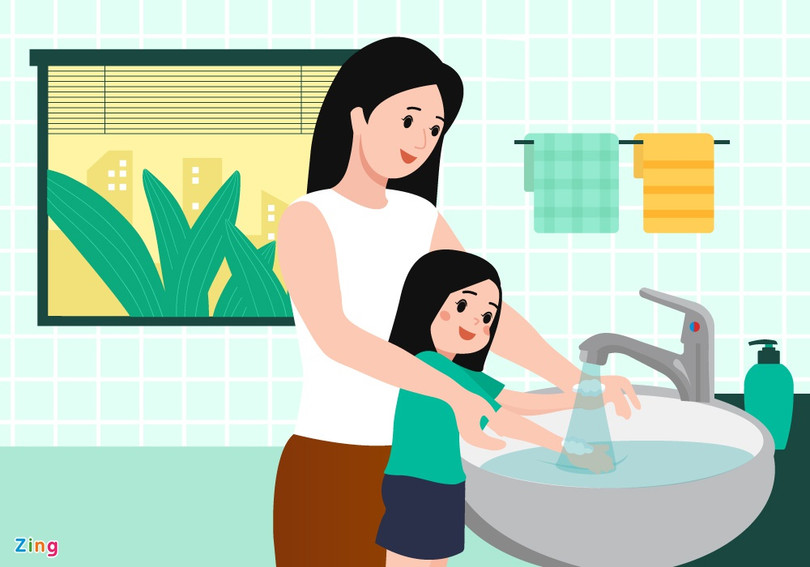 Cách chăm sóc và bảo vệ trẻ em trong mùa dịch