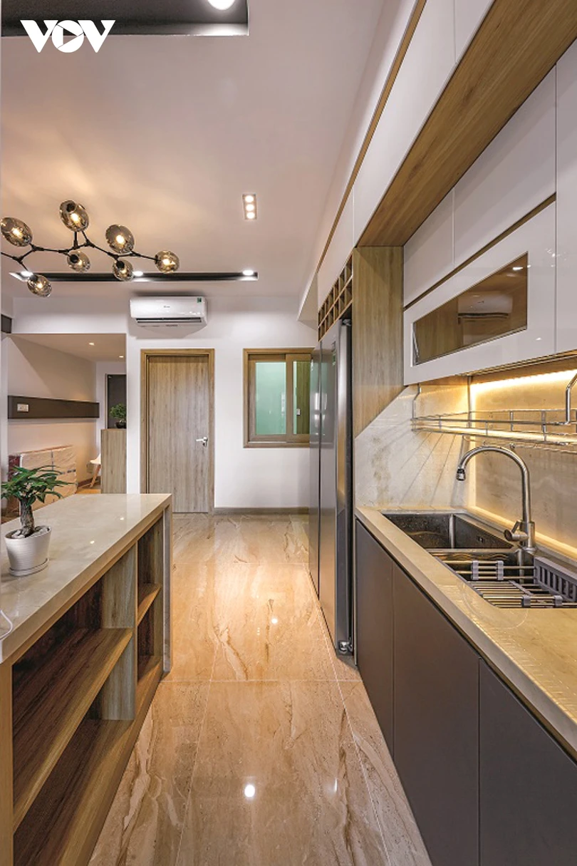 Căn hộ nhỏ nhưng không hẹp nhờ thiết kế hợp lý