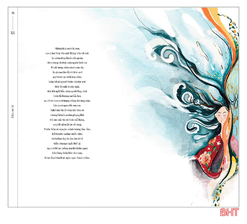 Đọc Truyện Kiều qua đồ án tốt nghiệp của nữ họa sỹ Hà Tĩnh