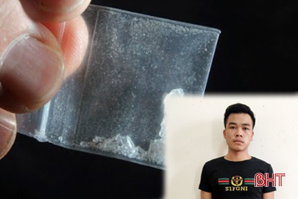 Vào thị xã Kỳ Anh mua ma túy sử dụng thì bị bắt