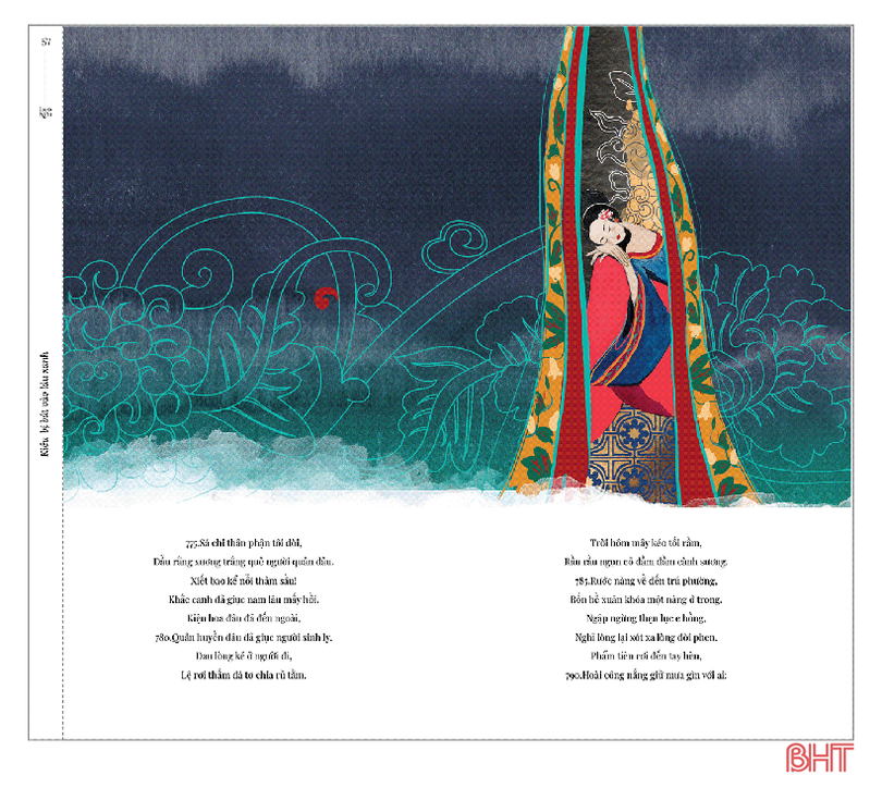 Đọc Truyện Kiều qua đồ án tốt nghiệp của nữ họa sỹ Hà Tĩnh