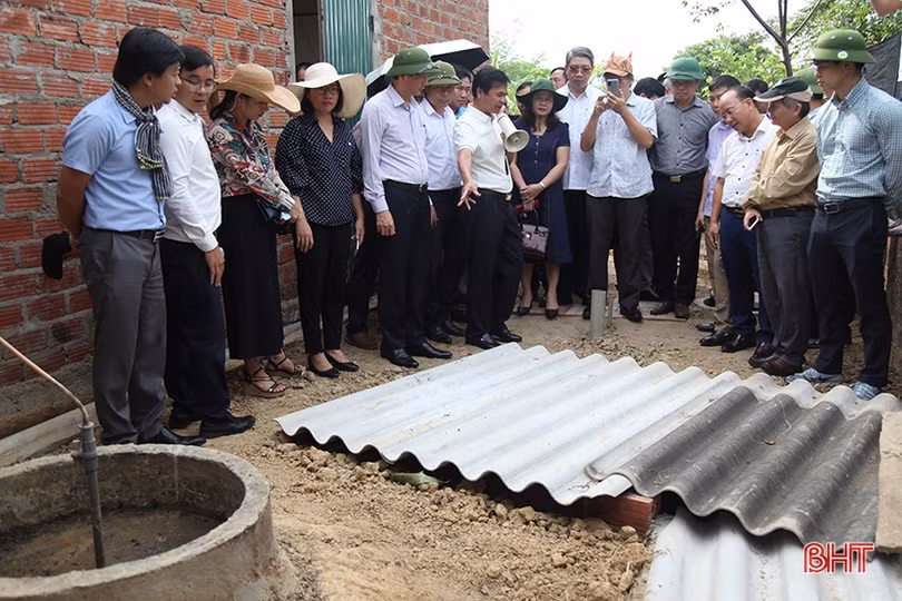 Hiệu quả từ các mô hình xử lý nước thải sinh hoạt ở Hà Tĩnh