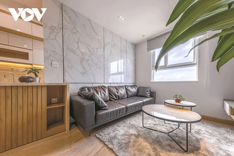 Căn hộ nhỏ nhưng không hẹp nhờ thiết kế hợp lý