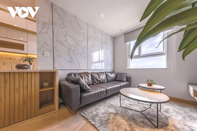 Căn hộ nhỏ nhưng không hẹp nhờ thiết kế hợp lý