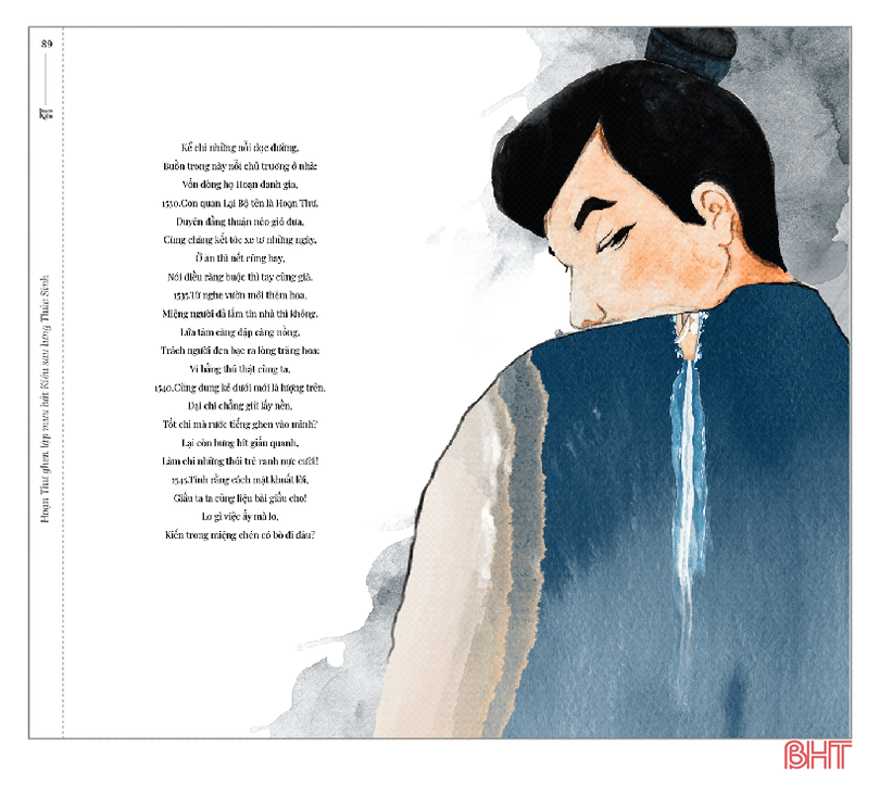 Đọc Truyện Kiều qua đồ án tốt nghiệp của nữ họa sỹ Hà Tĩnh
