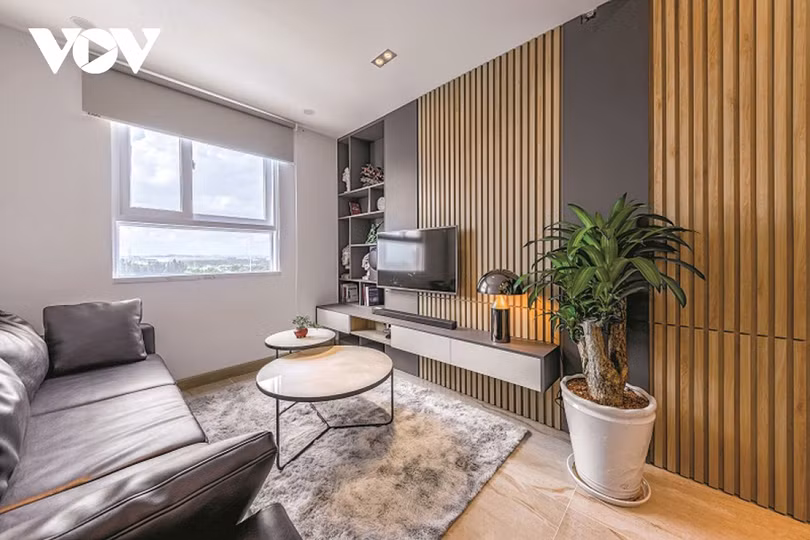 Căn hộ nhỏ nhưng không hẹp nhờ thiết kế hợp lý