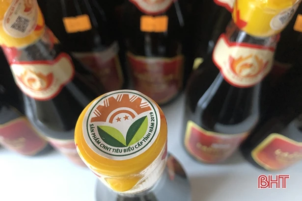 Gắn logo - nâng giá trị sản phẩm công nghiệp nông thôn tiêu biểu Hà Tĩnh