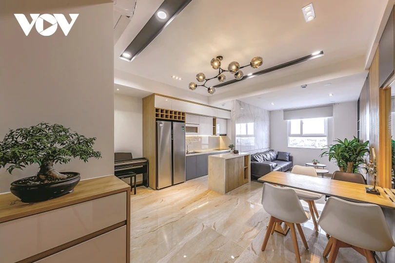 Căn hộ nhỏ nhưng không hẹp nhờ thiết kế hợp lý