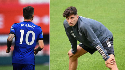 Chelsea trao áo số 10 cho Pulisic thay vì Havertz