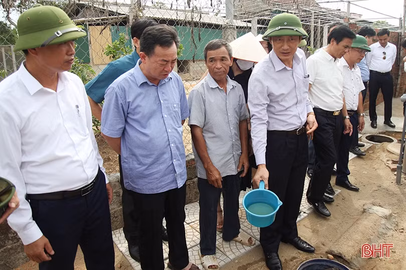 Hiệu quả từ các mô hình xử lý nước thải sinh hoạt ở Hà Tĩnh