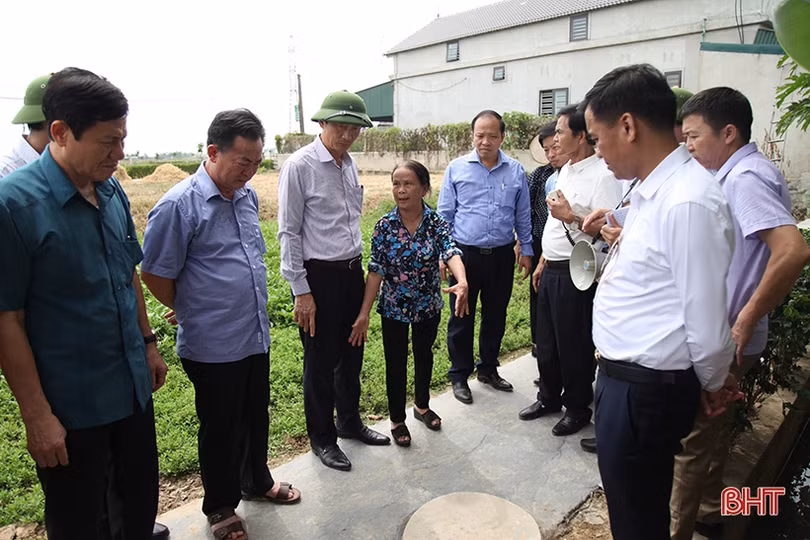 Hiệu quả từ các mô hình xử lý nước thải sinh hoạt ở Hà Tĩnh