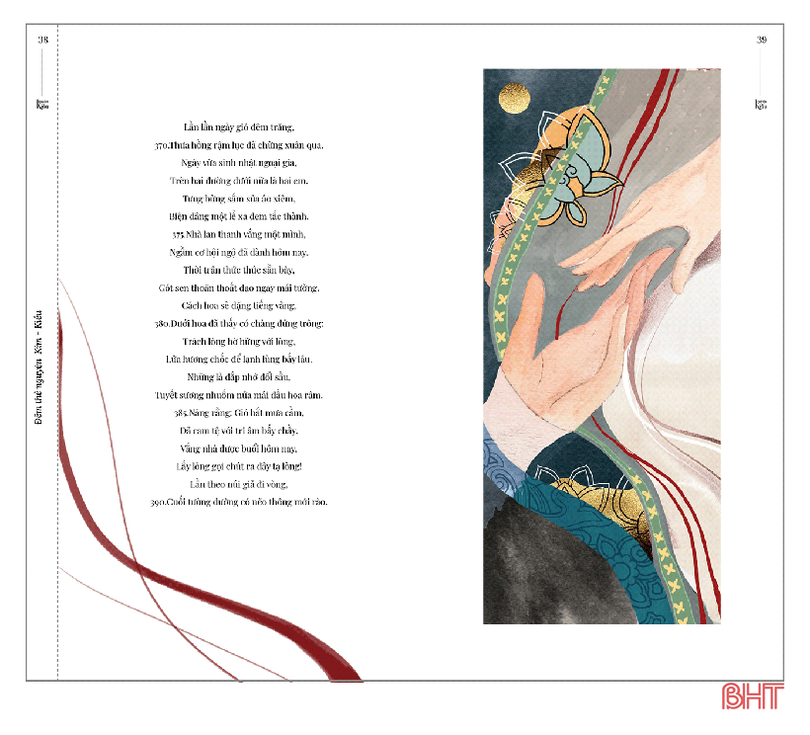 Đọc Truyện Kiều qua đồ án tốt nghiệp của nữ họa sỹ Hà Tĩnh